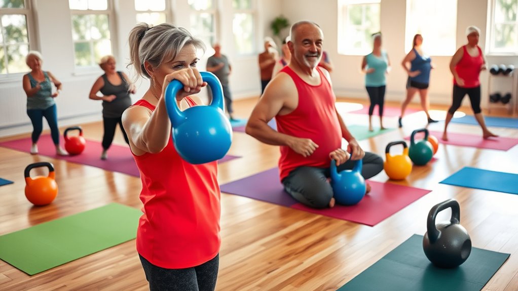 kettlebell workout for fitness