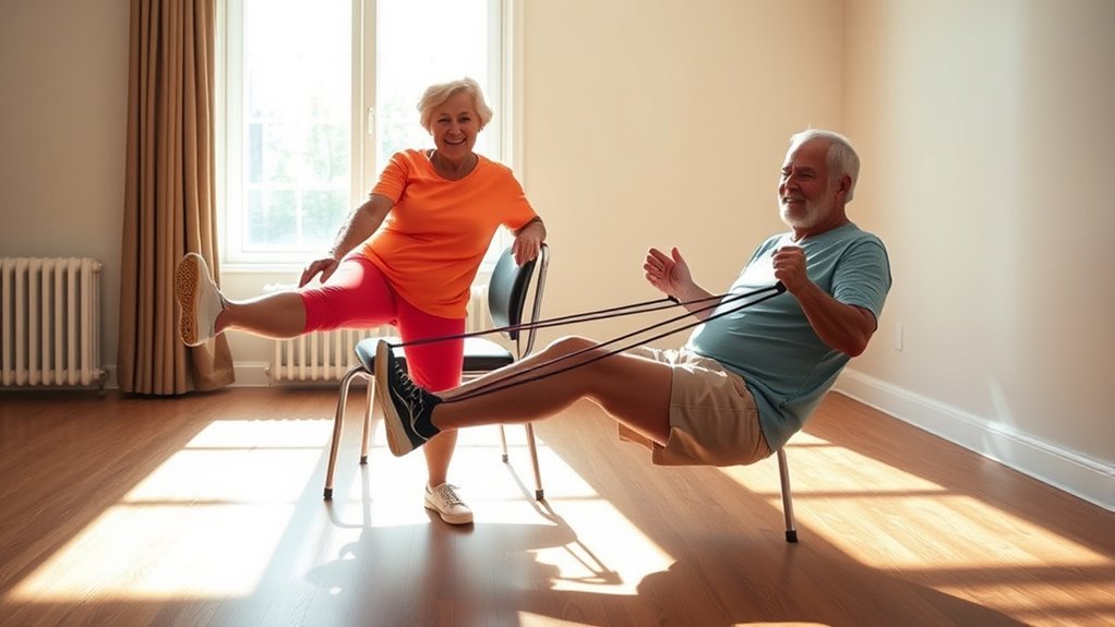 leg exercises for seniors