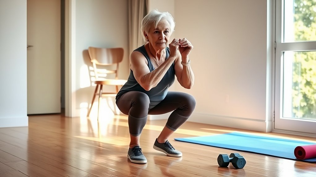 perform a proper squat