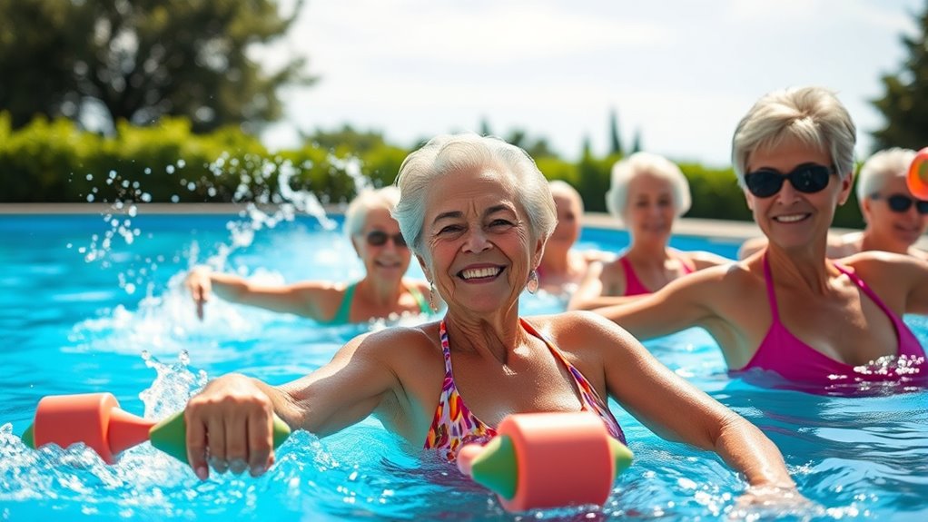 pool exercises for strength