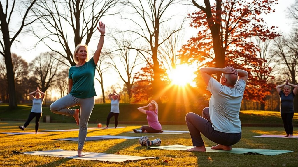 preventing falls through exercise
