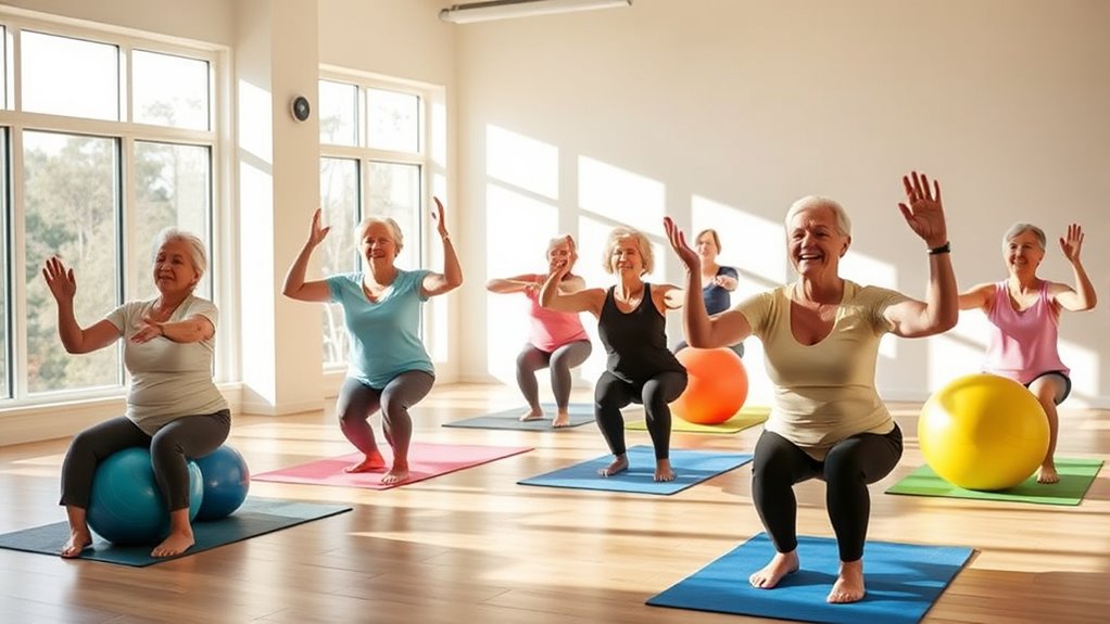regular core exercise routine