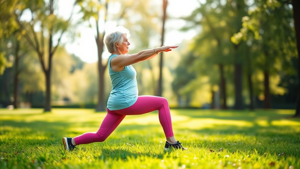 reverse lunge strength exercise