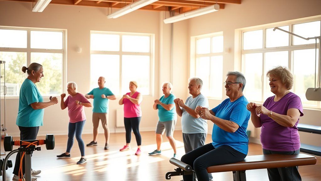 safe fitness routines for seniors