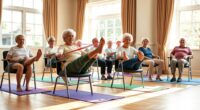 seated leg strength exercises