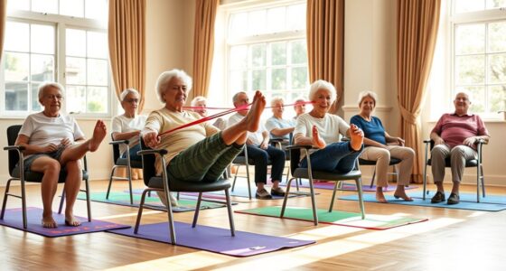 seated leg strength exercises