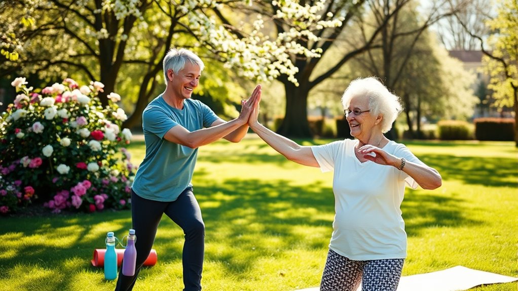 senior fitness and support