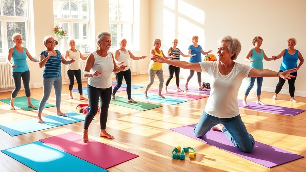 senior fitness class advantages