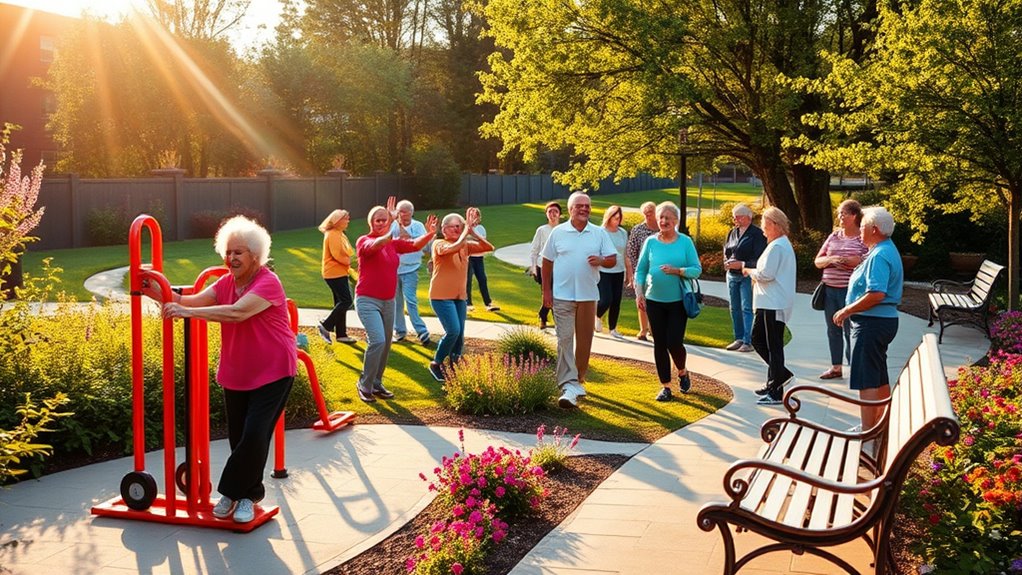 senior friendly exercise facilities