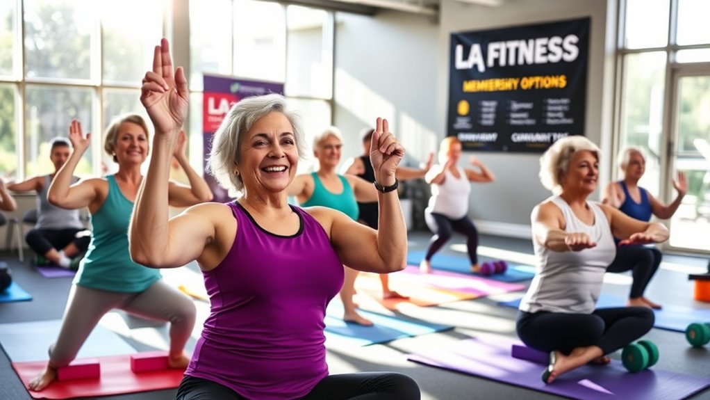 senior friendly fitness options