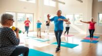 seniors enjoyable circuit workouts