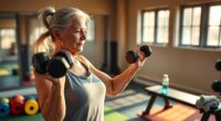 seniors start weight training