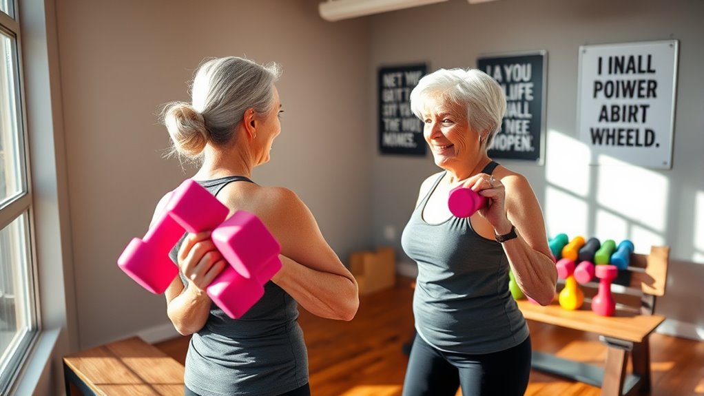 switching to hand weights