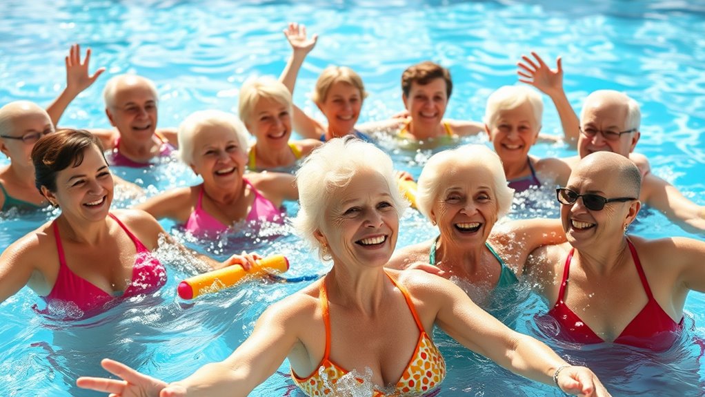 transformative senior water aerobics