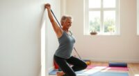 wall pilates for seniors