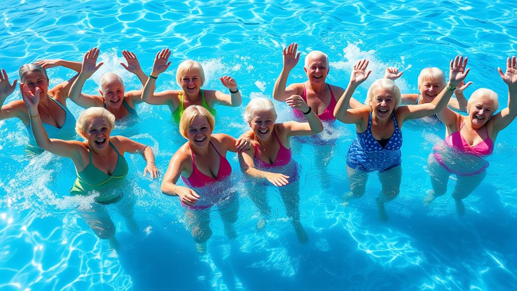 water aerobics for seniors