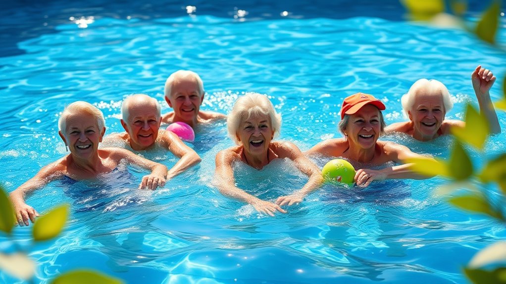 water exercise improves senior health