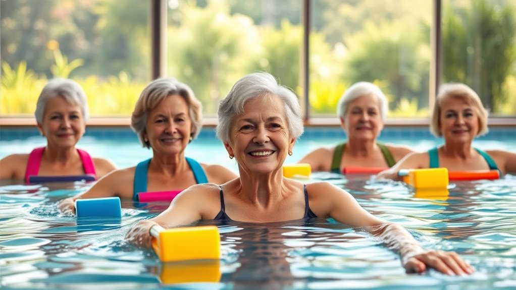 water exercises for seniors