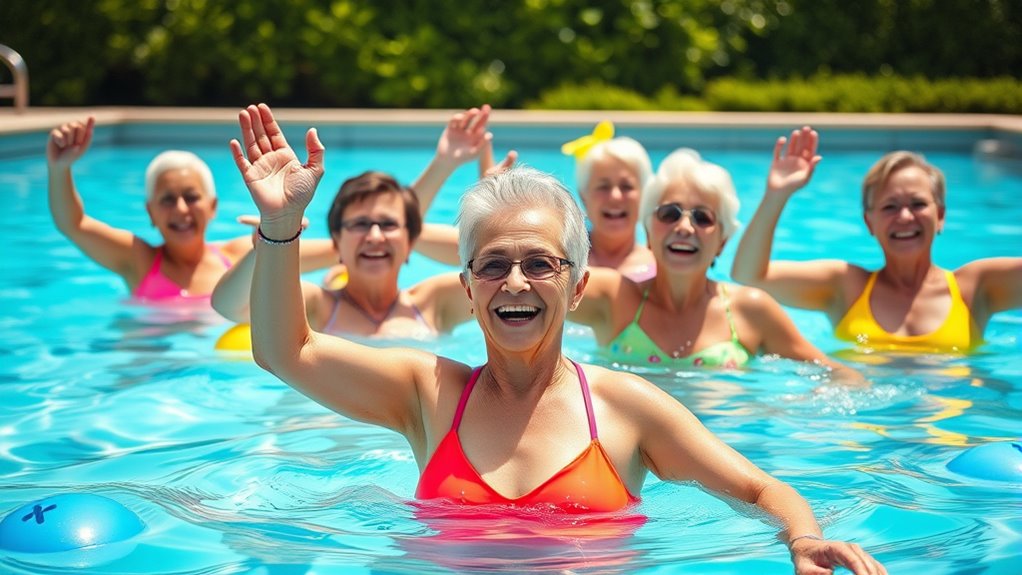 water exercises for seniors