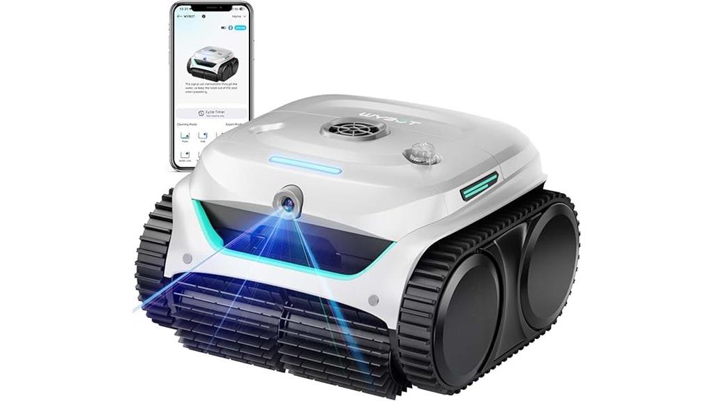 ai powered robotic pool cleaner