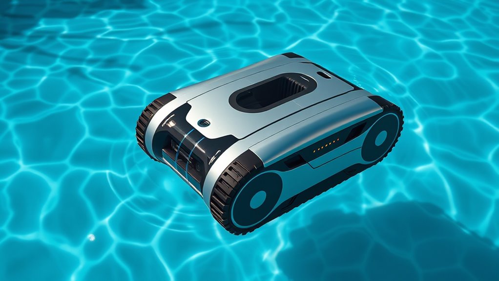 ai powered robotic pool cleaners