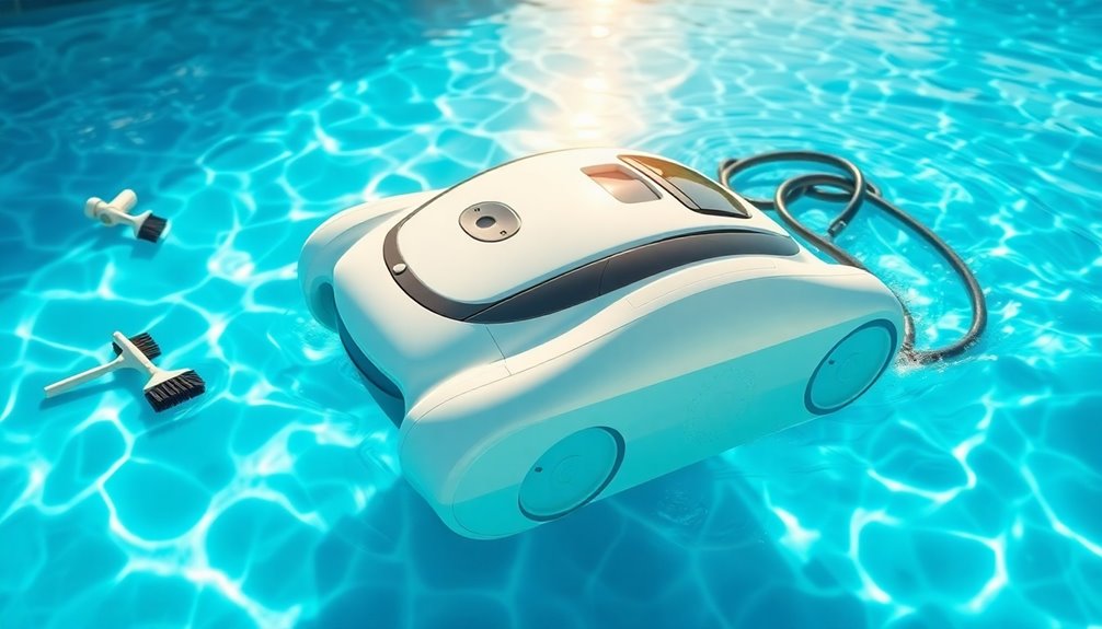 automated thorough pool cleaning