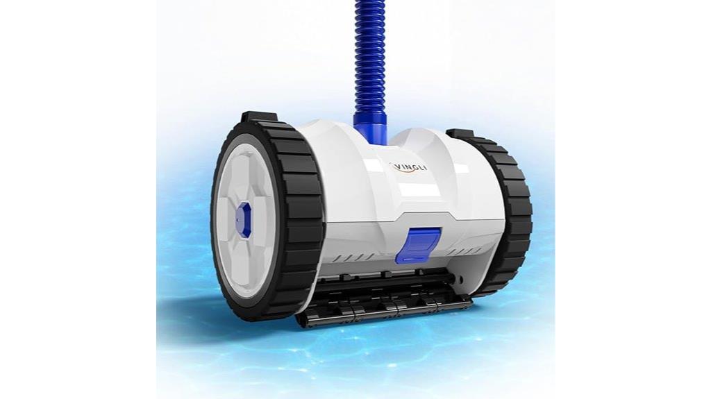 automatic blue pool cleaner