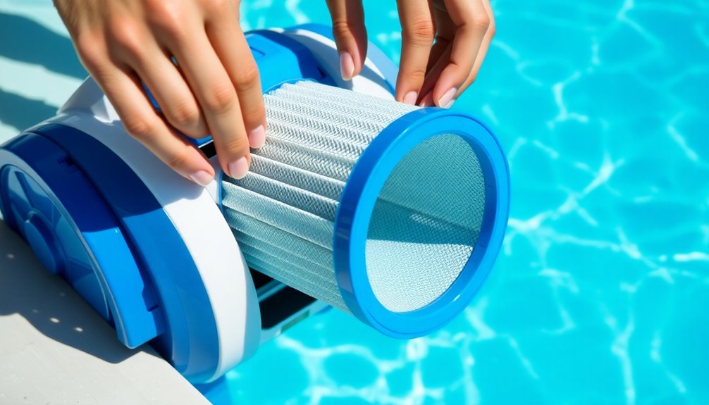 check and replace filter