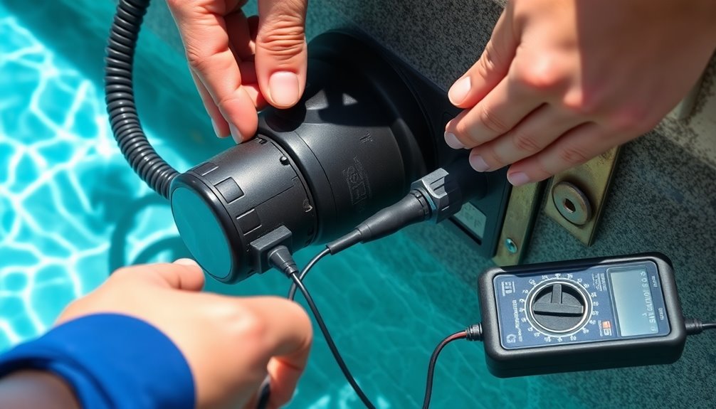 check power connections grounding