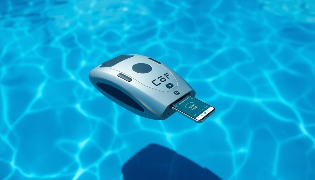 control pool cleaner remotely