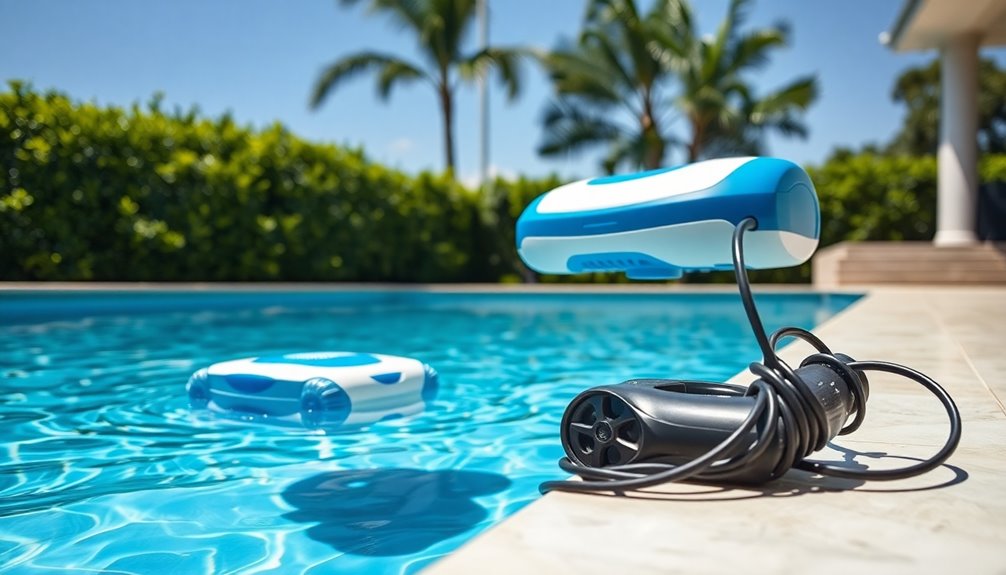 corded versus cordless pool cleaners