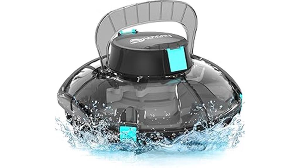 cordless robotic suction filtration