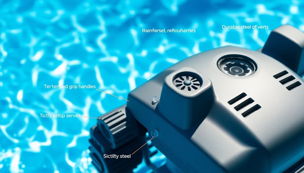 durable corrosion resistant pool cleaner