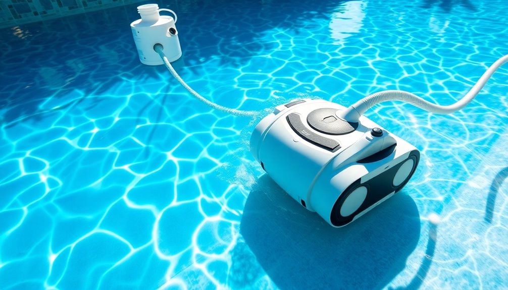 efficient filter dependent pool cleaning