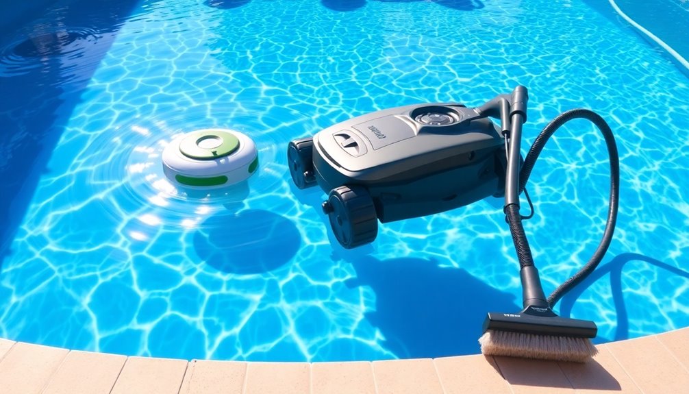 efficient maintenance friendly pool cleaning