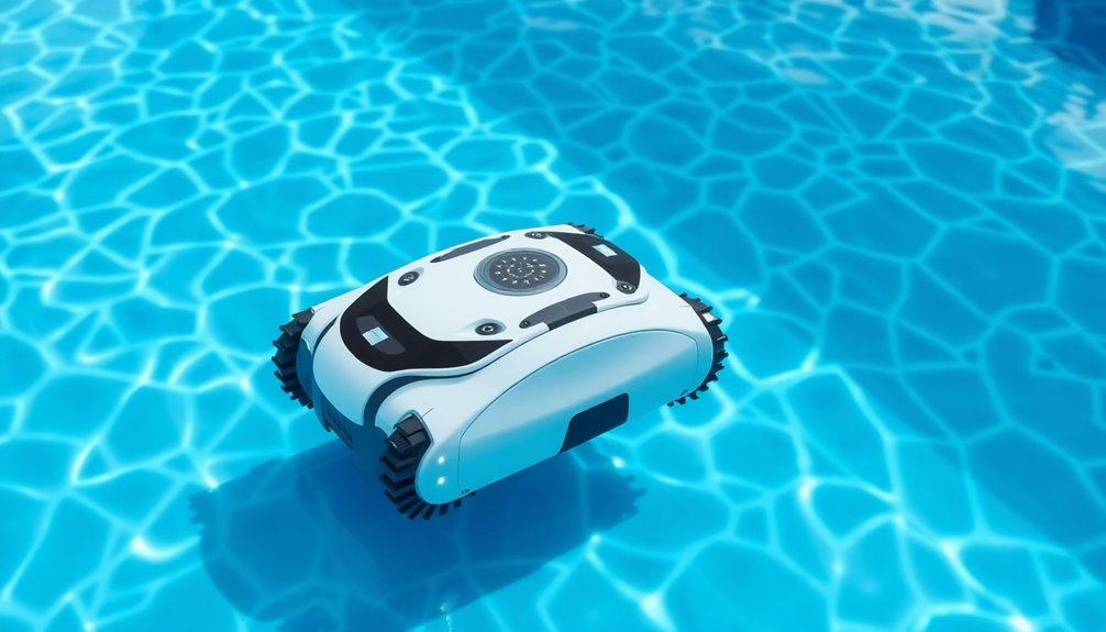efficient pool cleaning navigation