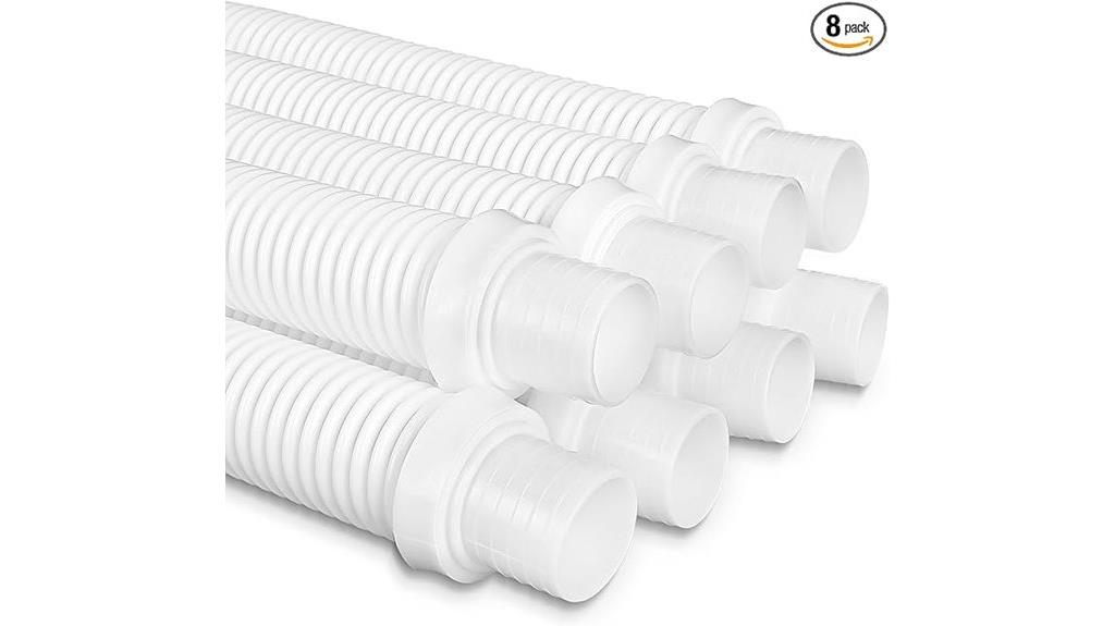 eight pool vacuum hoses