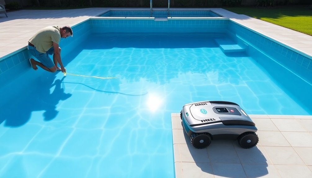 evaluate pool size and shape