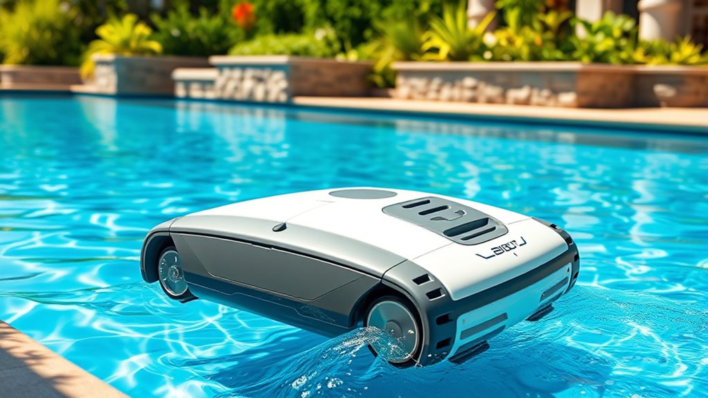 evaluating robotic pool cleaning