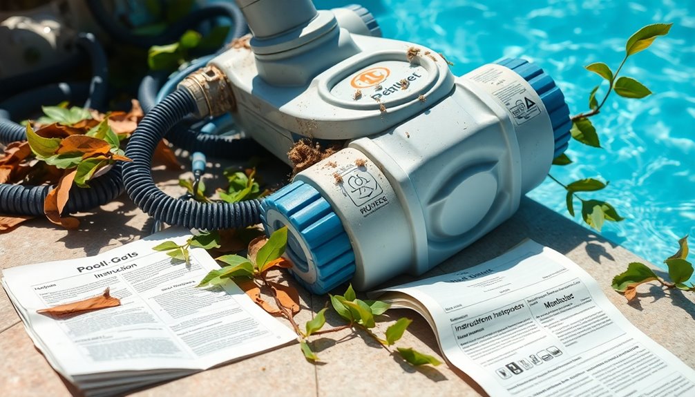 follow manufacturer s cleaning instructions
