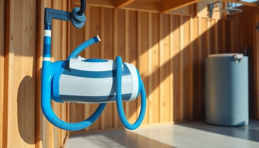 hang cleaner off ground