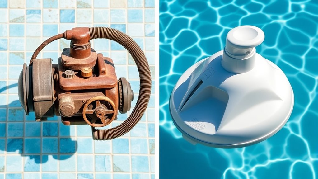 history of pool cleaning