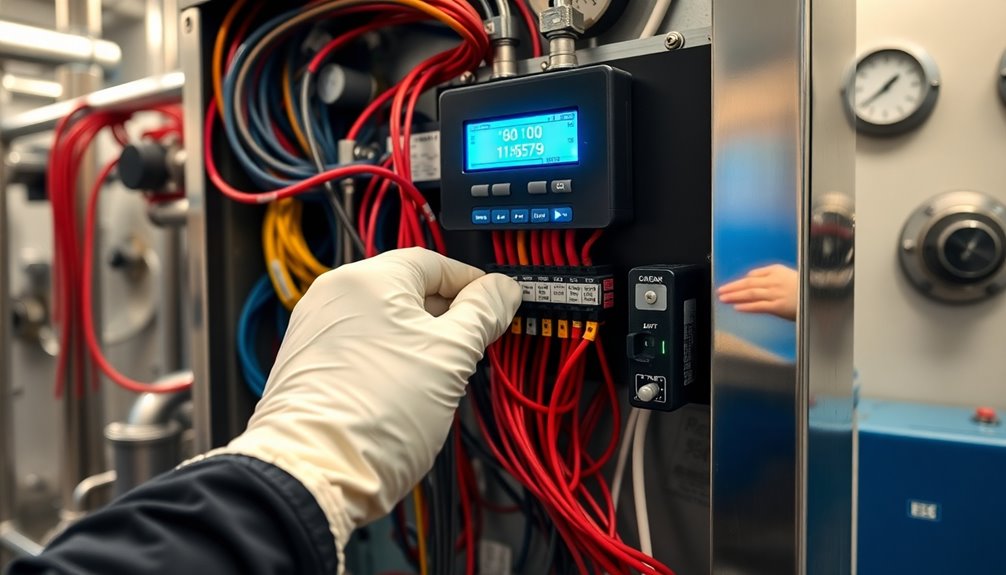 inspect electrical connections thoroughly
