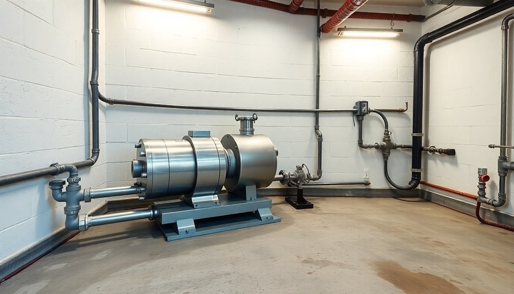 keep pump area dry and clean