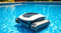 maintain robotic pool cleaner