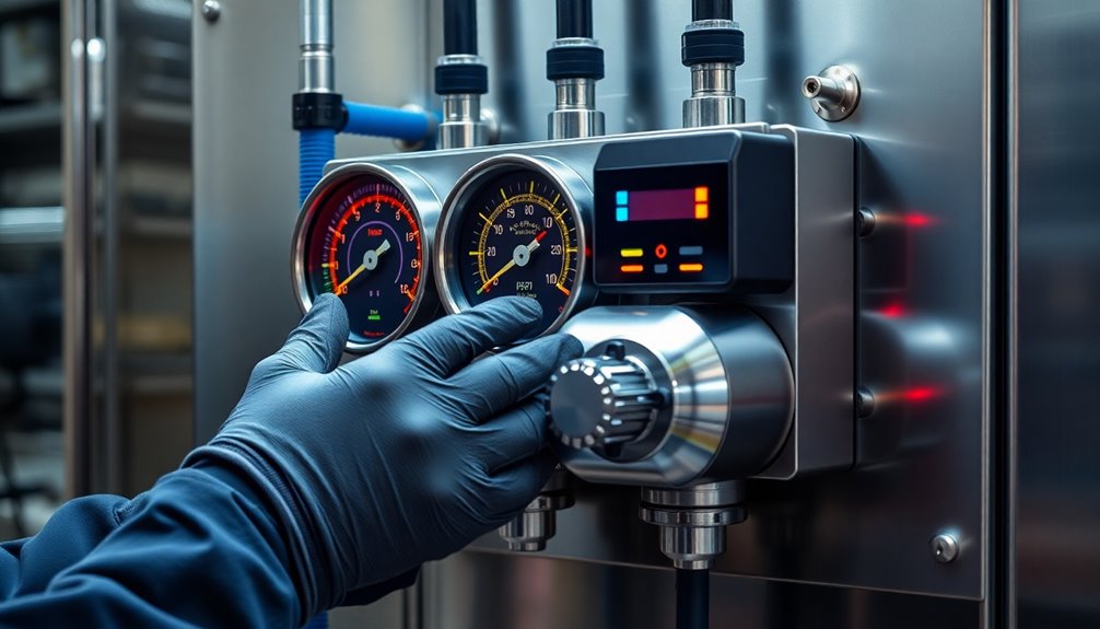 monitor pump pressure regularly