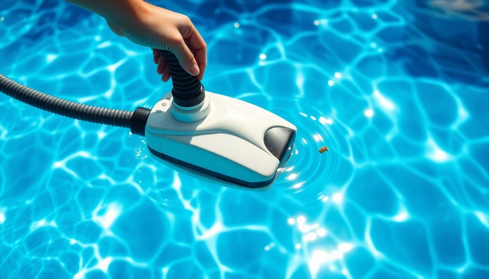 optimize pool cleaner suction