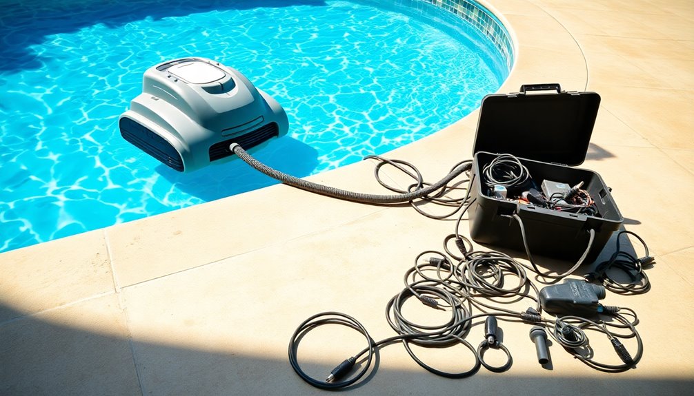 pool cleaner installation costs