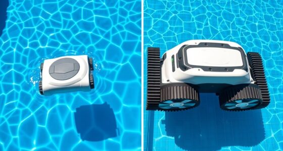 pool cleaner types comparison
