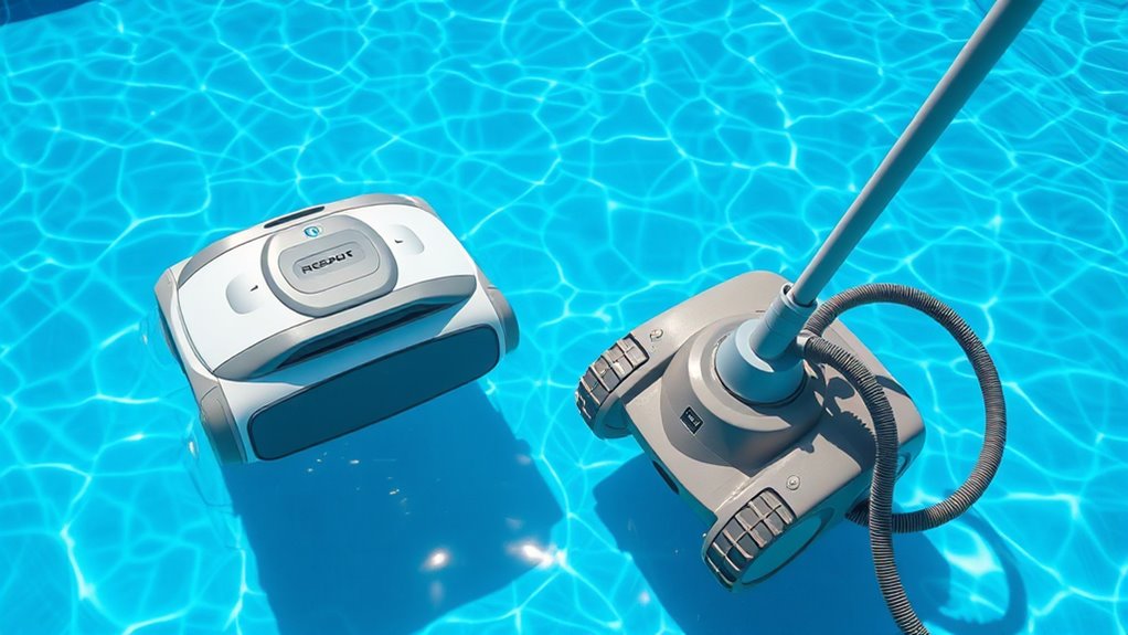 pool cleaning technology comparison